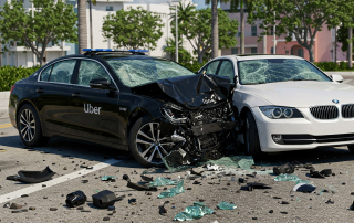 what happens if an uber driver gets in an accident