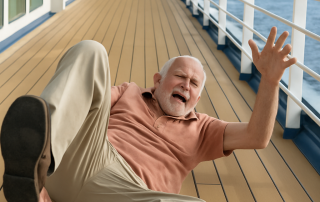 Can I sue if I fell on a cruise ship?