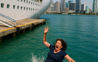 Can I sue if I fell in port while disembarking?