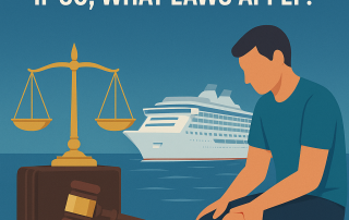Can I sue the Cruise Line If I was Injured in International Waters, If So, What Laws Apply?