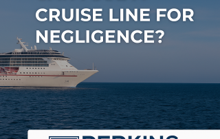 Can I sue a cruise line for negligence?